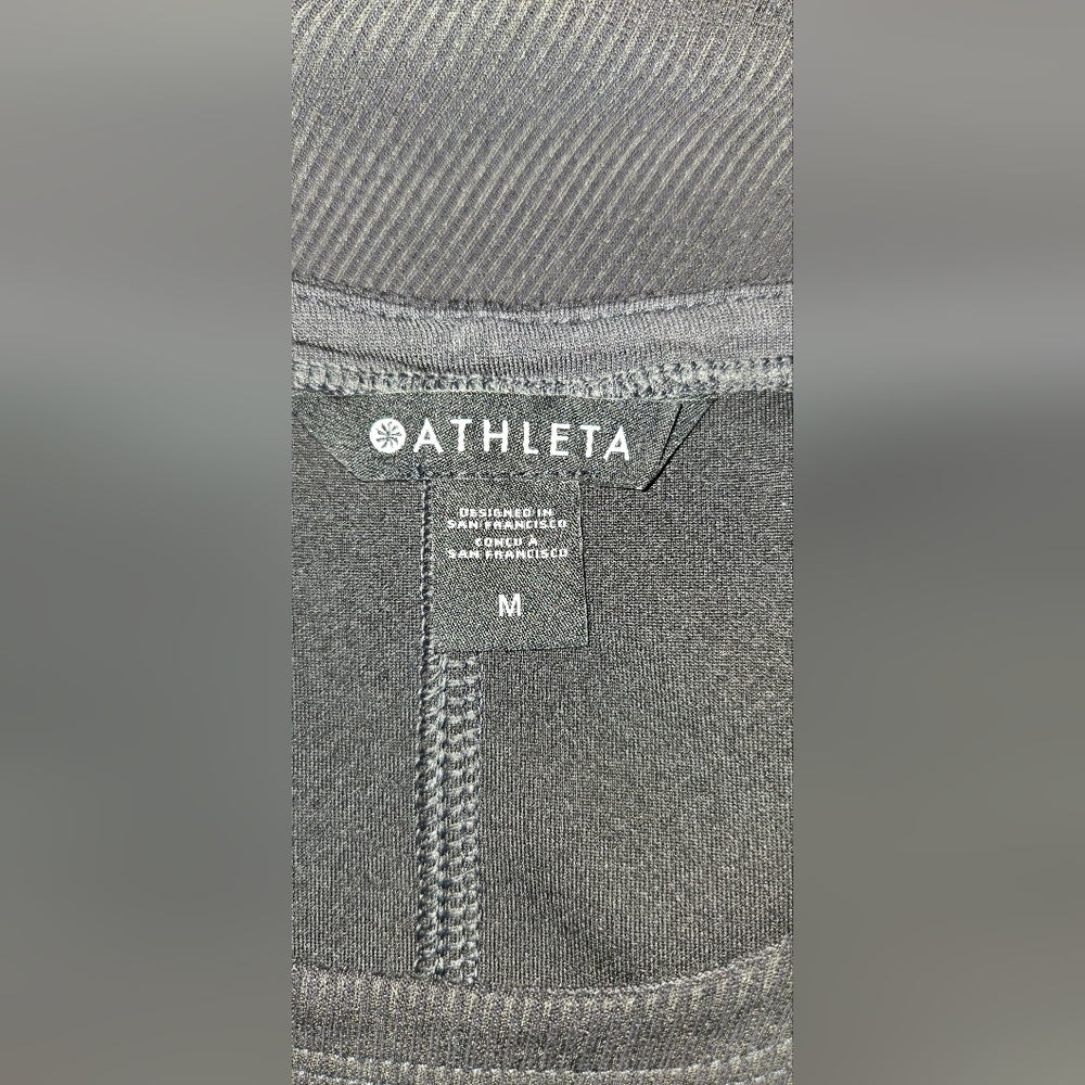 Athleta Dark Grey Midi Dress - Picture 6 of 6